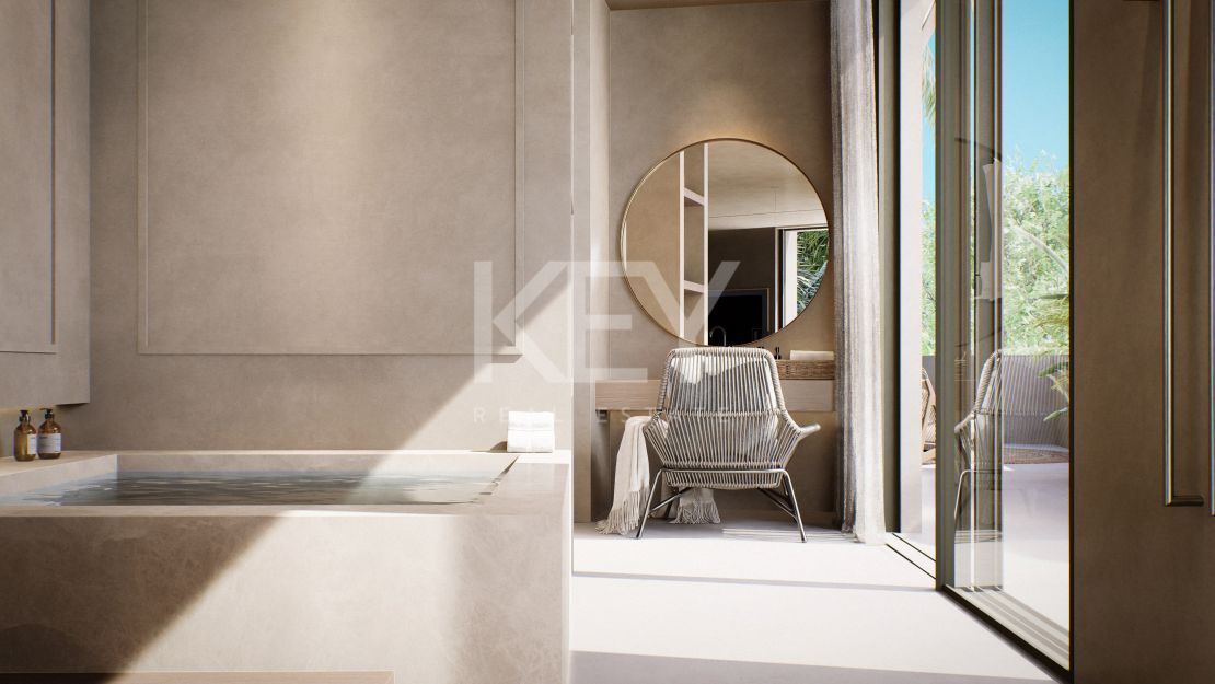 Contemporary elegant villa with fulll privacy in Nueva Andalucia, Marbella