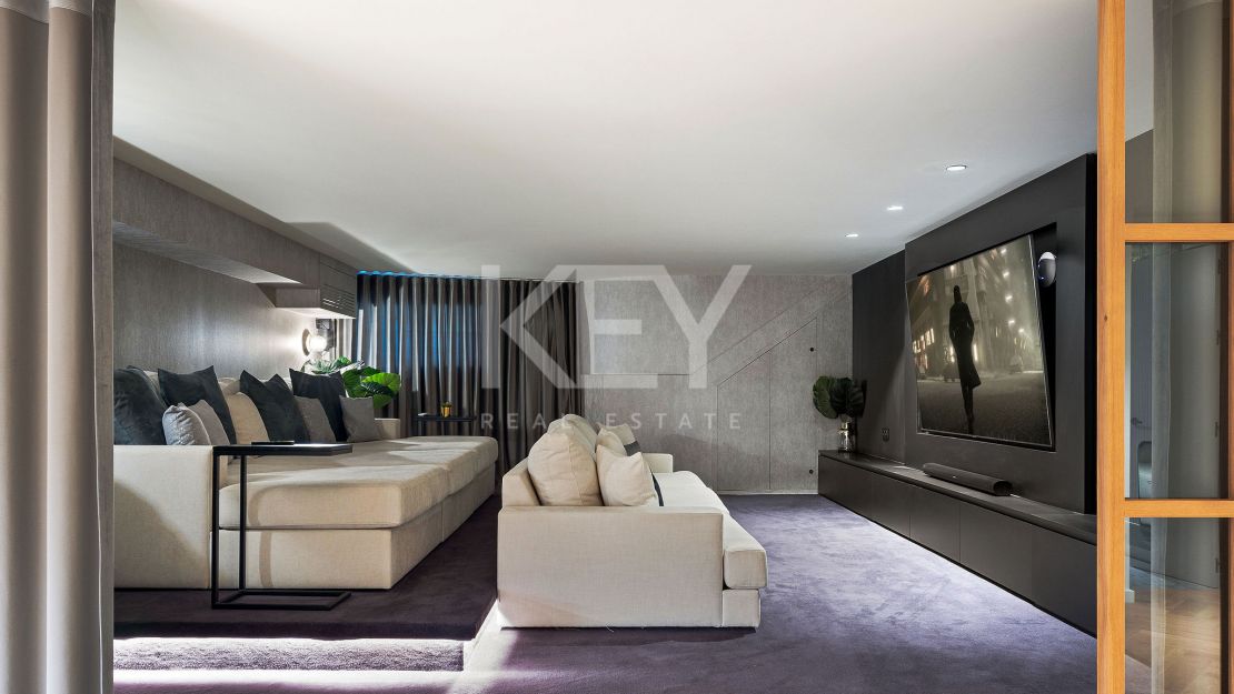 Скандинавский стиль таунхауса с современной роскошью в Club Sierra, Золотая Миля Марбельи