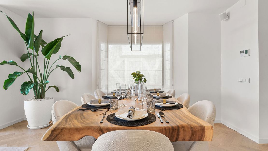 Скандинавский стиль таунхауса с современной роскошью в Club Sierra, Золотая Миля Марбельи