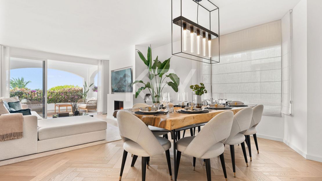 Скандинавский стиль таунхауса с современной роскошью в Club Sierra, Золотая Миля Марбельи