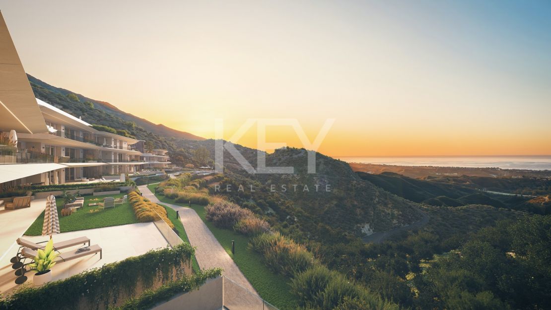 Дизайнерский пентхаус с частным бассейном на крыше и панорамными видами в Real de La Quinta, Бенахавис