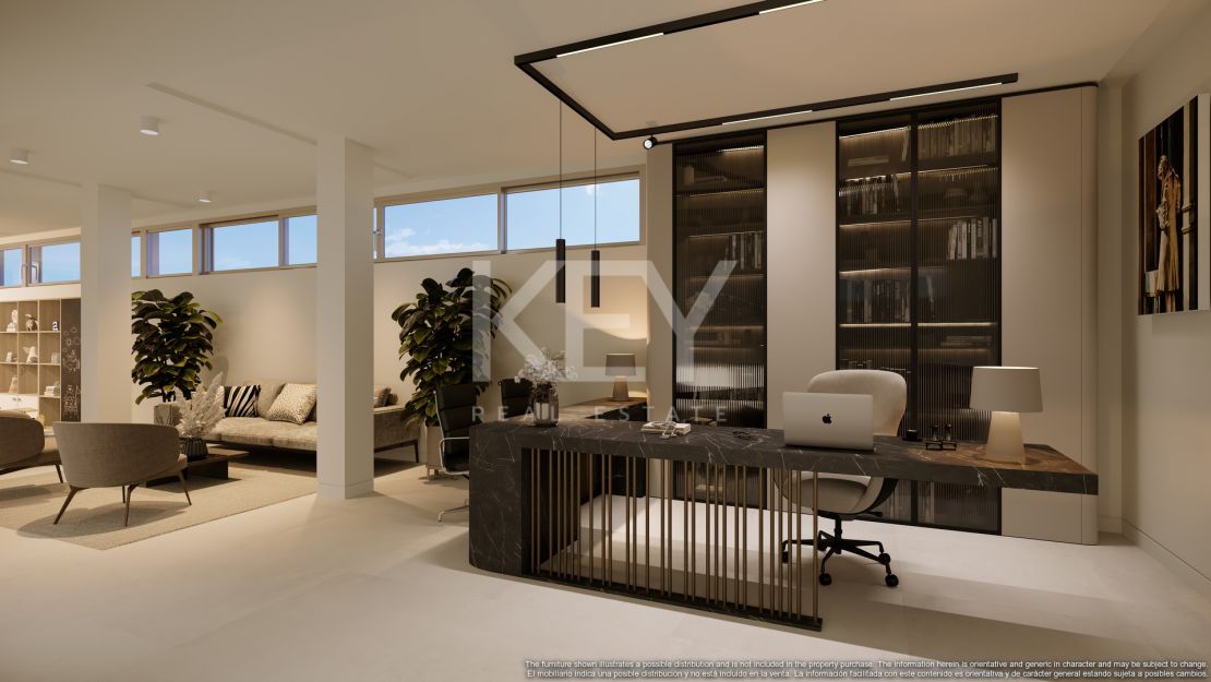 Пентхаус с частным бассейном и элегантным комфортом в Real de La Quinta, Бенахавис