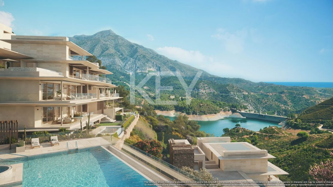 Пентхаус с частным бассейном и элегантным комфортом в Real de La Quinta, Бенахавис