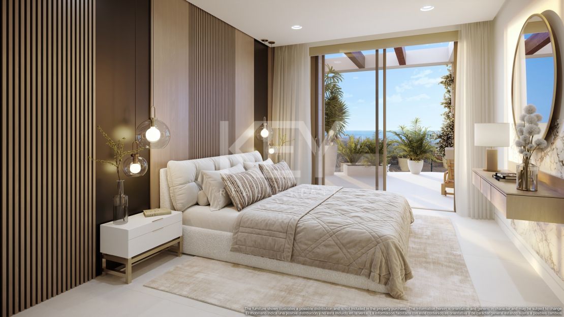 Пентхаус с частным бассейном и элегантным комфортом в Real de La Quinta, Бенахавис