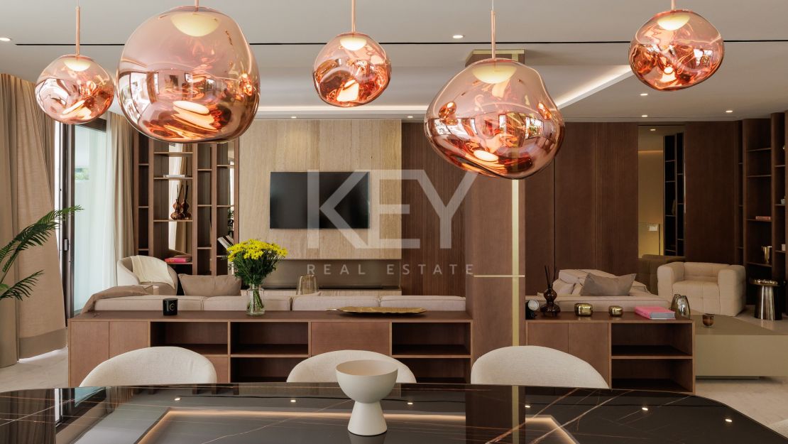 Ultra-stylish ground floor apartment with designer interiors in Marbella’s most prestigious resort - Epic Marbella, Marbella Golden Mile