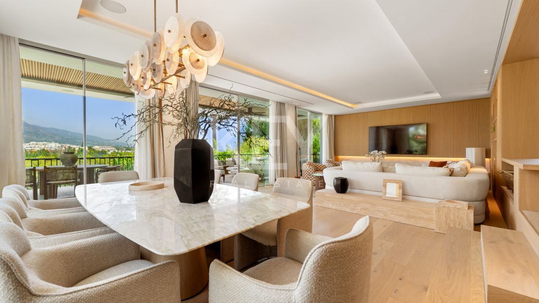 Villa de diseño con estilo mediterráneo orgánico en Nueva Andalucía, Marbella