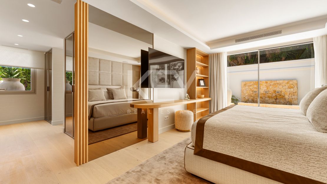 Villa de diseño con estilo mediterráneo orgánico en Nueva Andalucía, Marbella