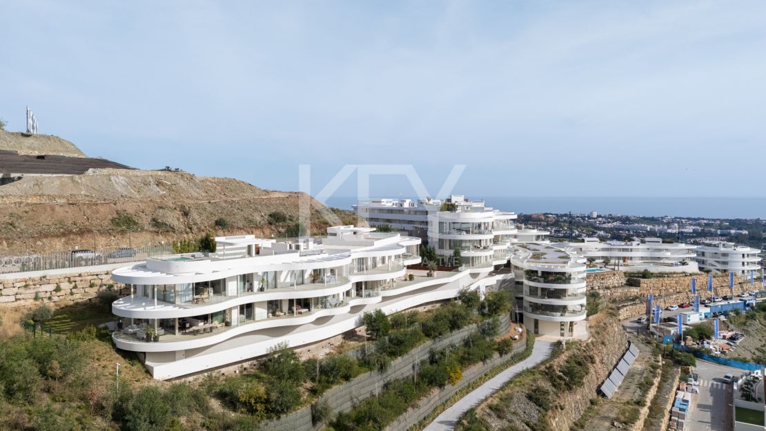 Modern ground floor apartment with panoramic views in The View Marbella, Benahavis