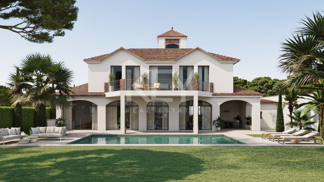 Panoramic view villa with full privacy and modern comfort in Altos de La Quinta, Benahavis