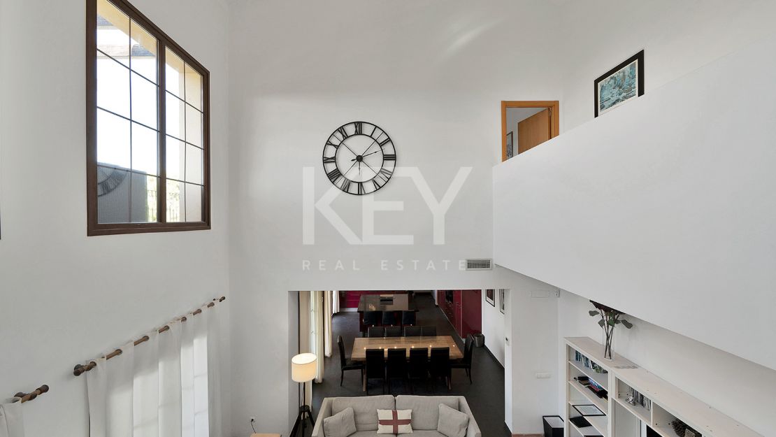 Elegant villa with panoramic views and natural serenity in Monte Mayor, Benahavís