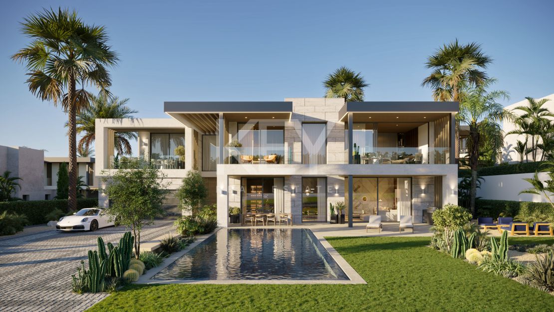 Moderna villa con vistas al mar en la Nueva Milla de Oro, Bel-Air