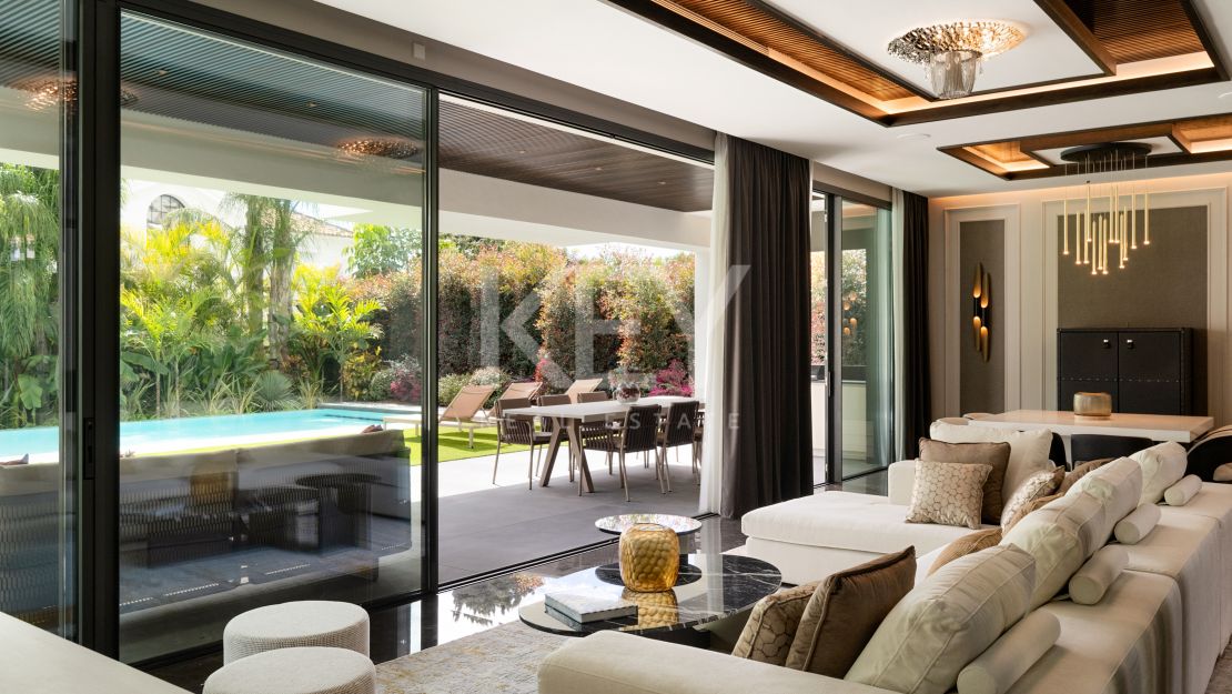 Современная вилла-шедевр у моря в Касабланке, Золотая Миля Марбельи