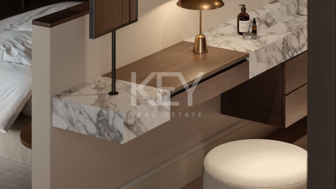 Элегантная дизайнерская вилла с видом на море и частным СПА в Нуэва Андалусия