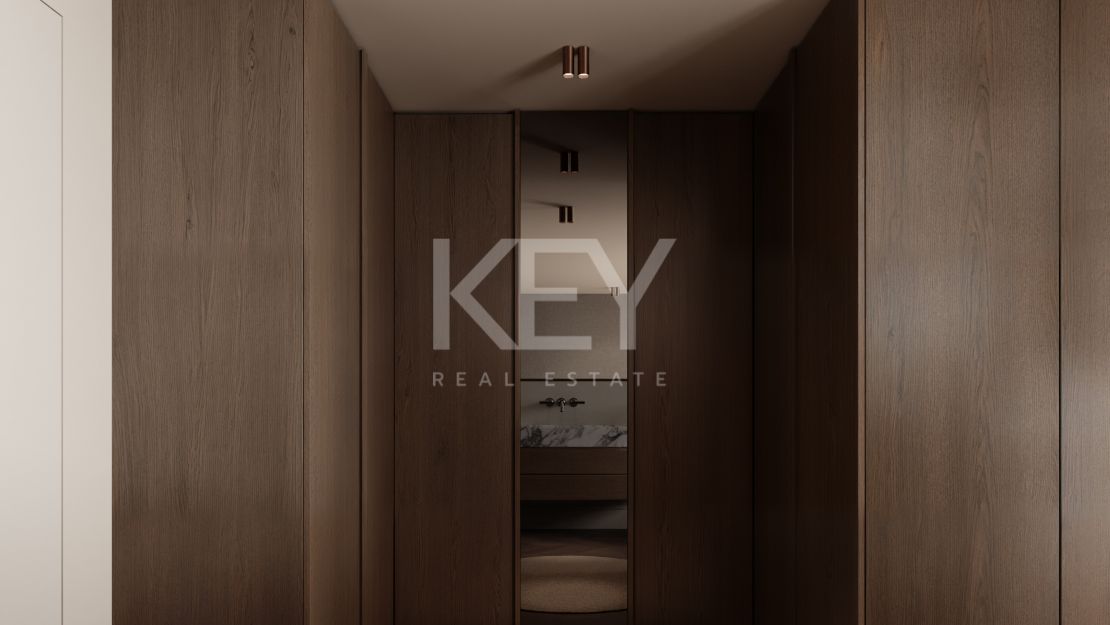 Элегантная дизайнерская вилла с видом на море и частным СПА в Нуэва Андалусия