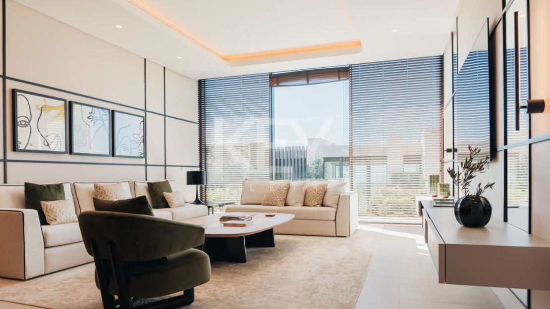 Исключительная современная вилла с панорамным видом на море в Ла Кинта, Бенахавис