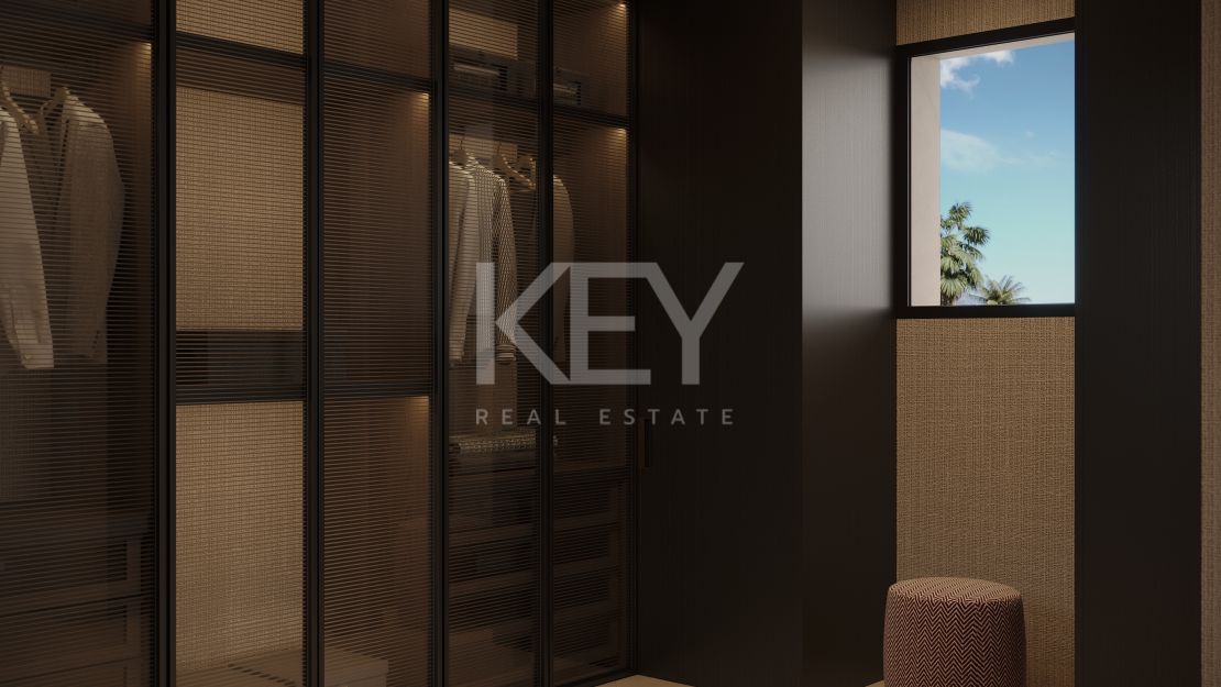 Панорамный пентхаус с частным бассейном в элитном закрытом комплексе в Ла Кинта, Бенахавис