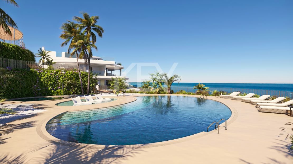 Панорамный пентхаус с частным бассейном в элитном закрытом комплексе в Ла Кинта, Бенахавис