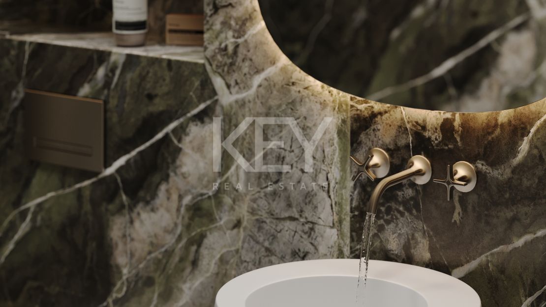 Панорамный пентхаус с частным бассейном в элитном закрытом комплексе в Ла Кинта, Бенахавис