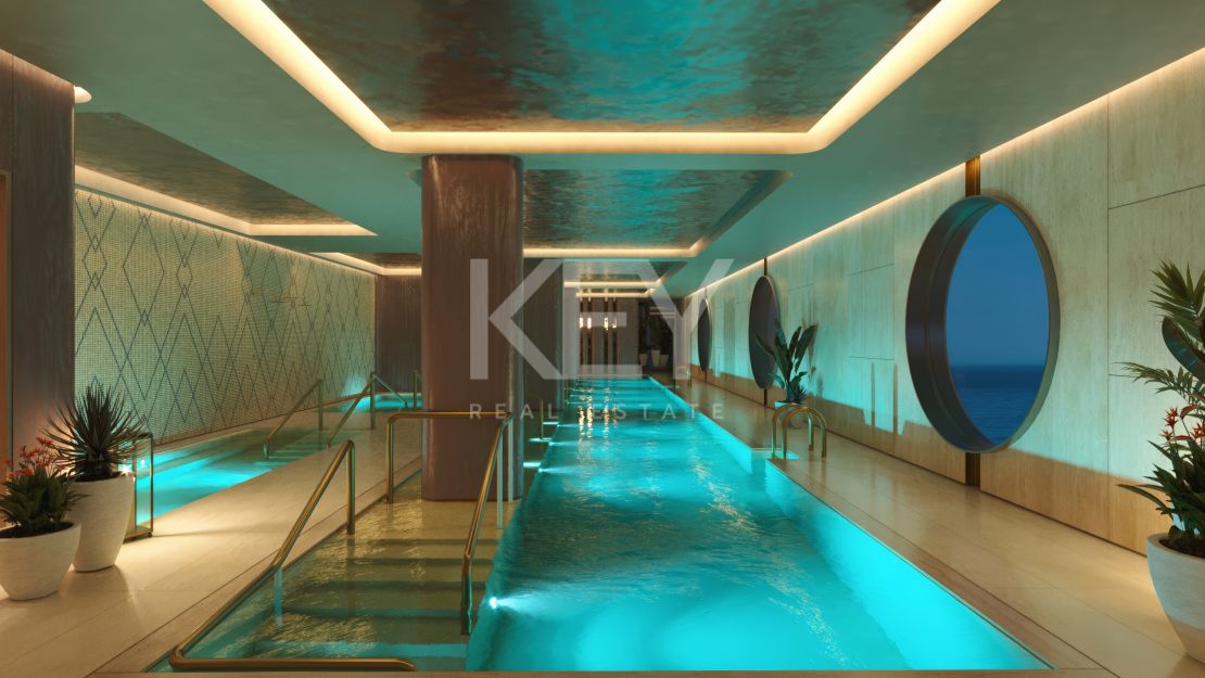 Панорамный пентхаус с частным бассейном в элитном закрытом комплексе в Ла Кинта, Бенахавис