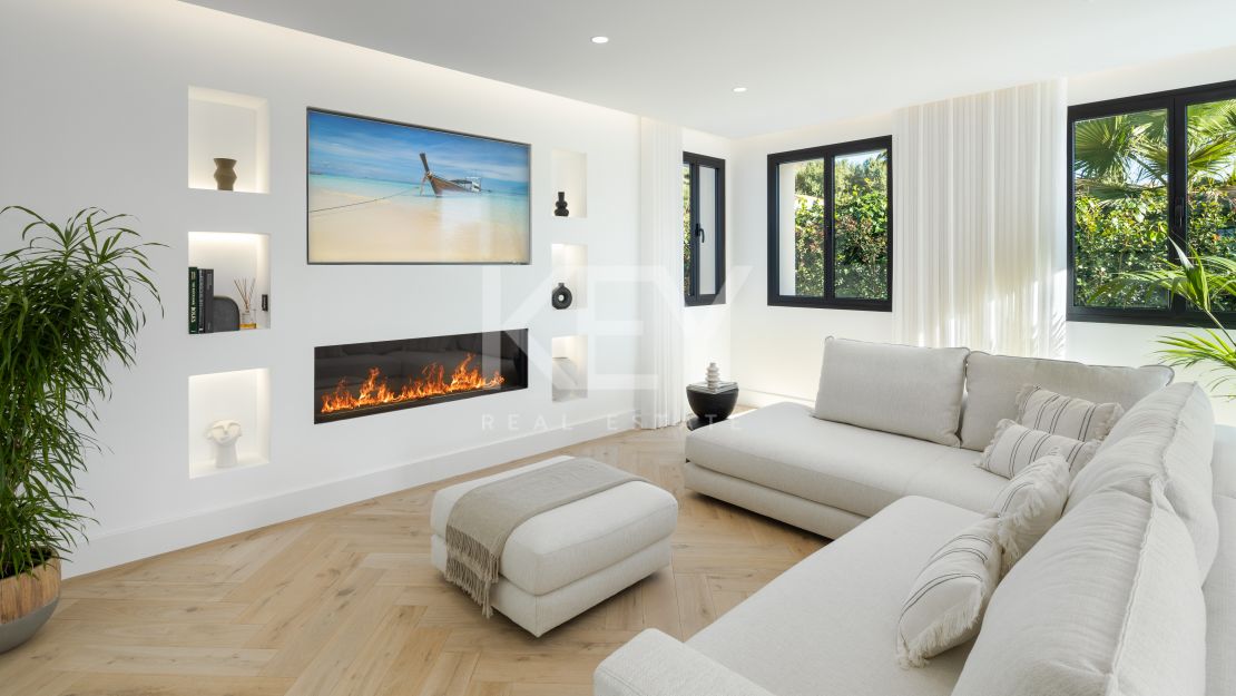 Вилла с панорамными видами и изысканным дизайном в Ла Кинта, Бенахавис