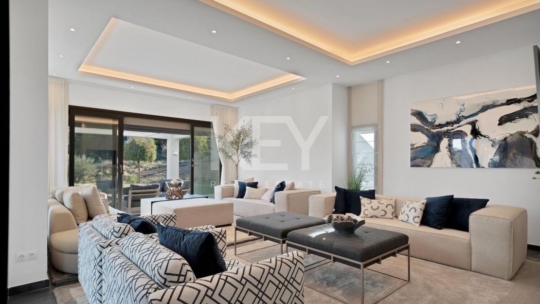 Новая роскошная вилла – уединение и панорамные виды в Монте Майор, Бенахавис