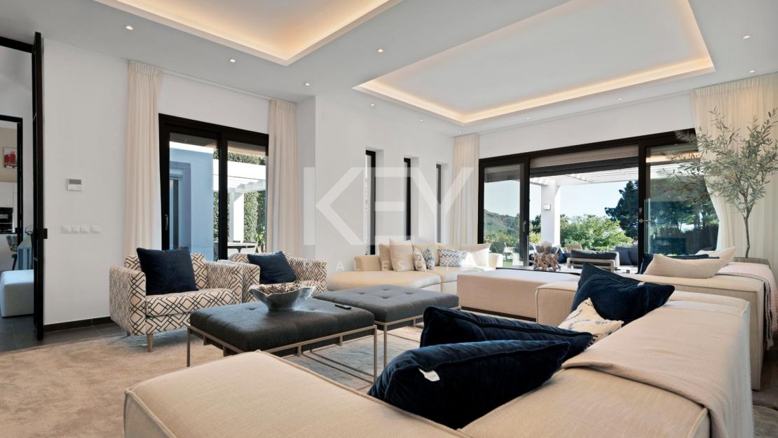 Новая роскошная вилла – уединение и панорамные виды в Монте Майор, Бенахавис
