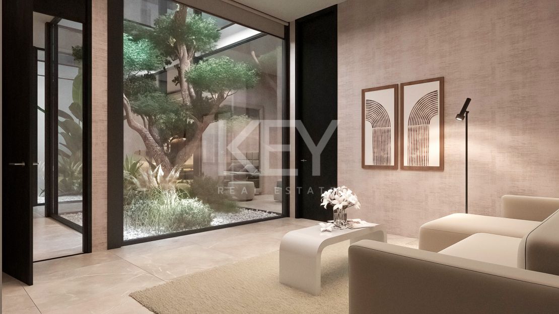 Современная изысканная вилла с панорамным видом в Эль-Мадроньяле, Бенахавис