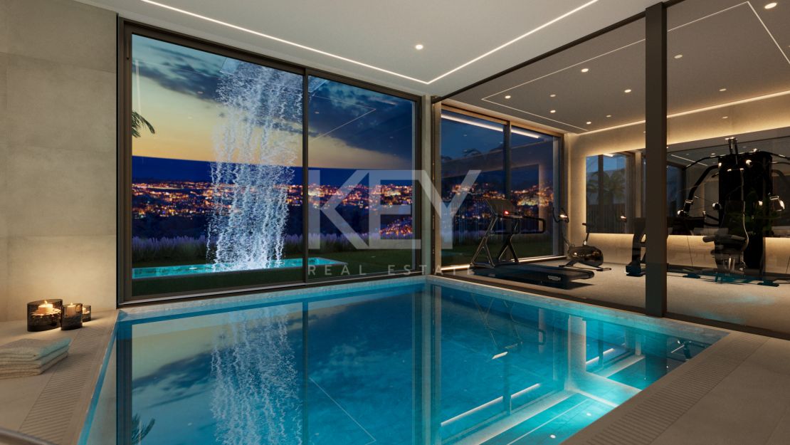 Exclusive contemporary villa with breathtaking views in El Madroñal, Benahavís