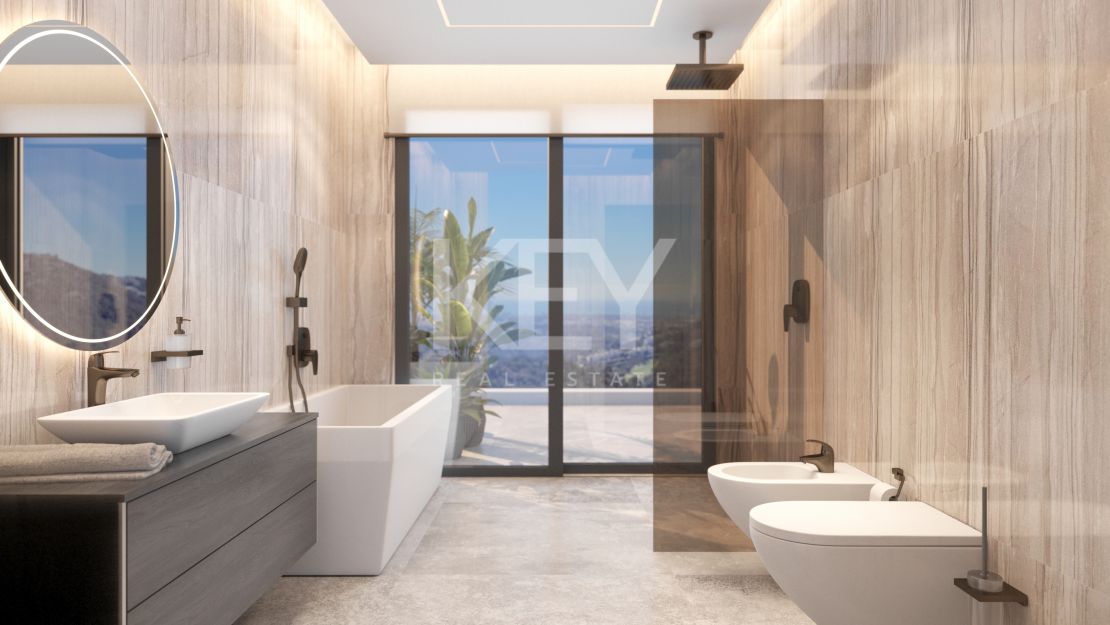 Ультрасовременная вилла с панорамным видом в Эль-Мадроньяле, Бенахавис