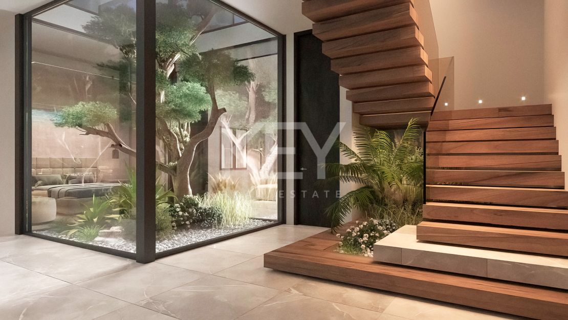 Ультрасовременная вилла с панорамным видом в Эль-Мадроньяле, Бенахавис