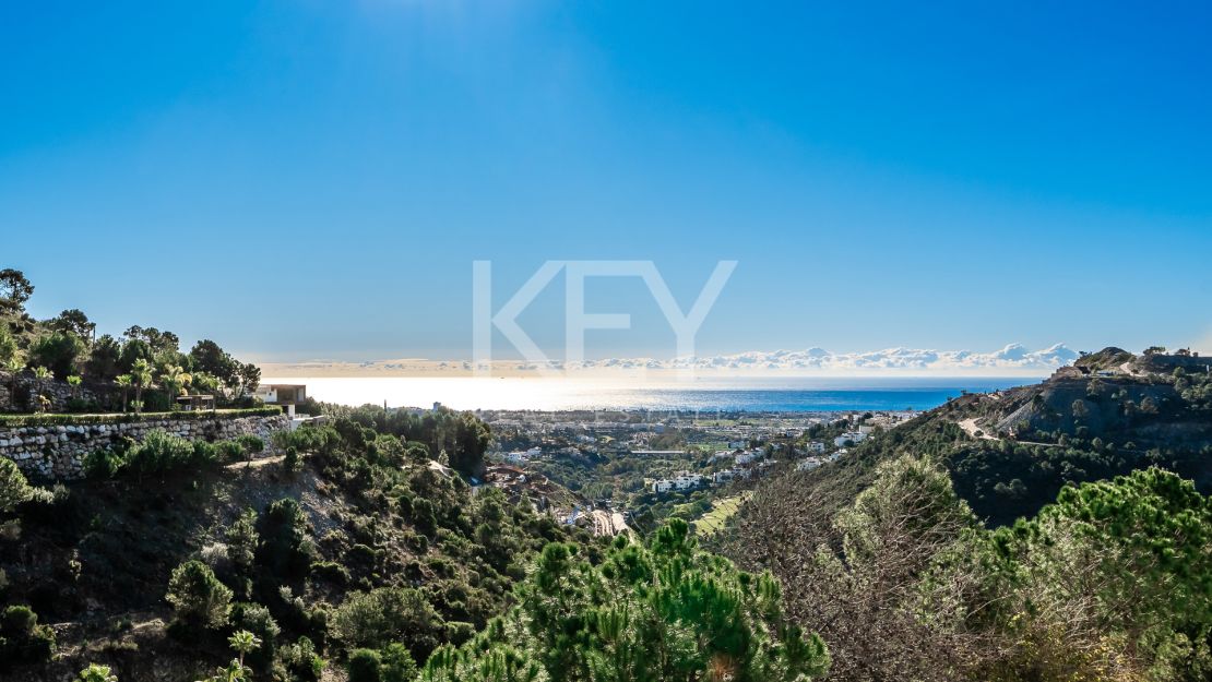 Ultra-modern villa with panoramic views in El Madroñal, Benahavís