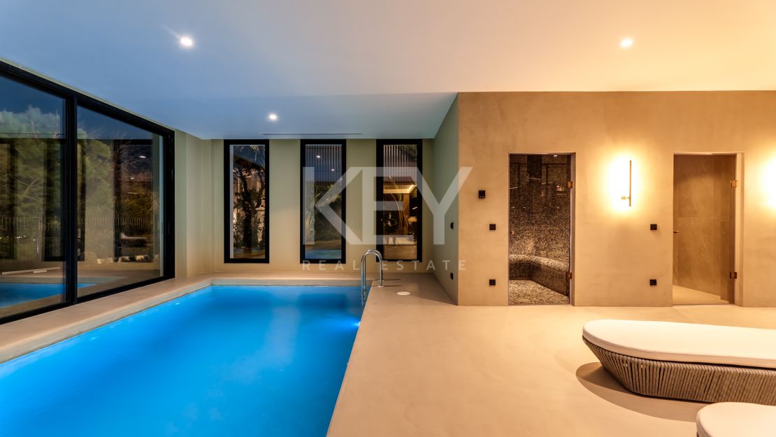 Ultra-modern villa with panoramic views in El Madroñal, Benahavís