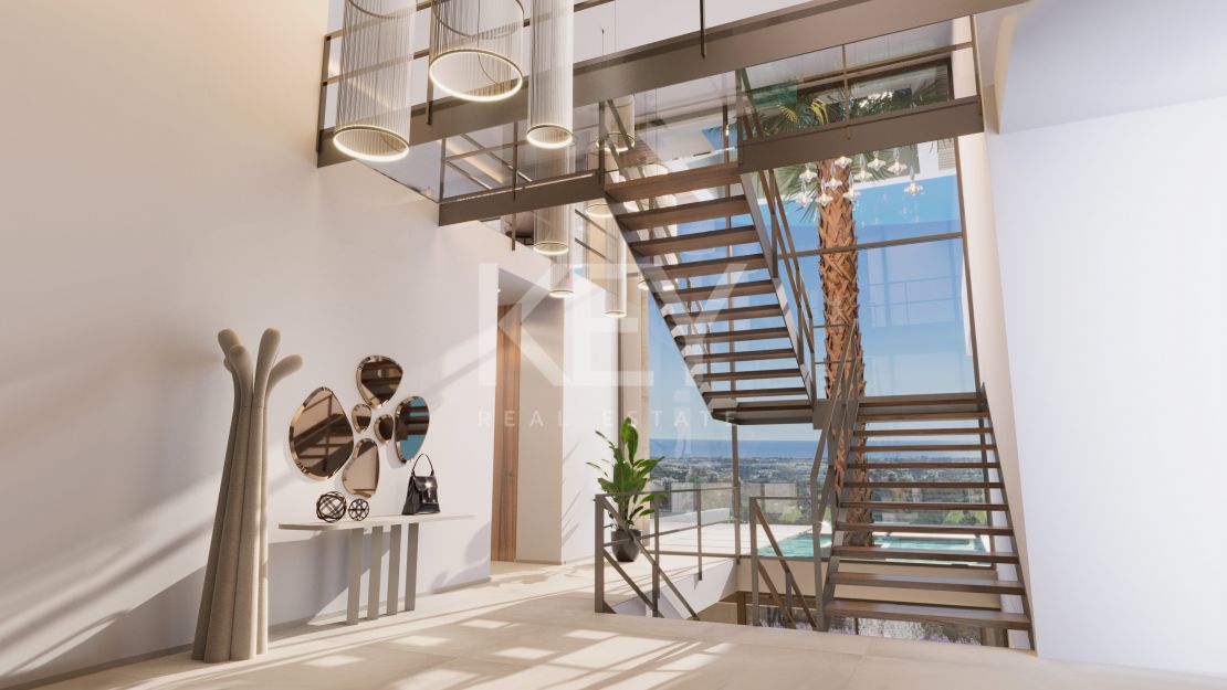 Architectural masterpiece with unmatched views in El Madroñal, Benahavís