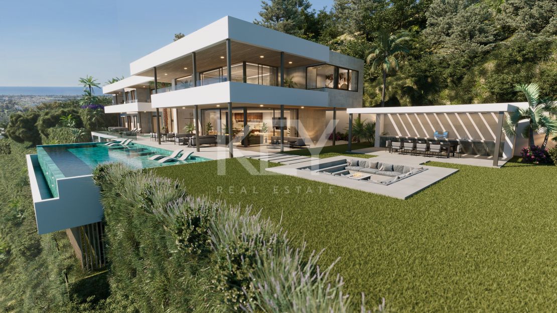 Architectural masterpiece with unmatched views in El Madroñal, Benahavís