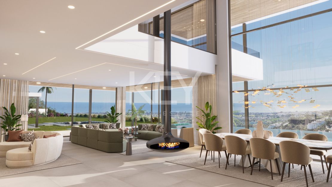 Architectural masterpiece with unmatched views in El Madroñal, Benahavís