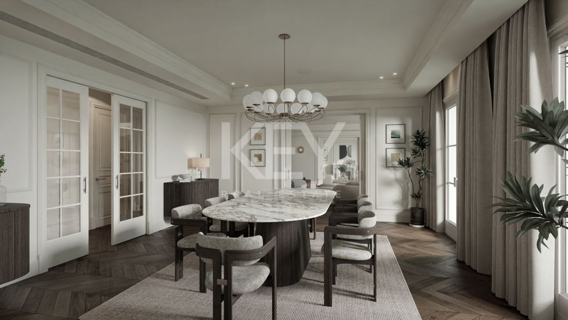 Вневременная средиземноморская элегантность с полным спа и видом на море в Сьерра-Бланка, Марбелья