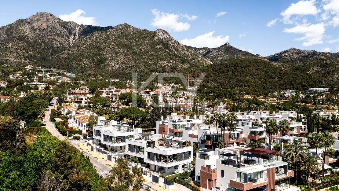 Современная роскошная вилла с панорамным видом на море в Сьерра-Бланка, Золотая Миля Марбельи