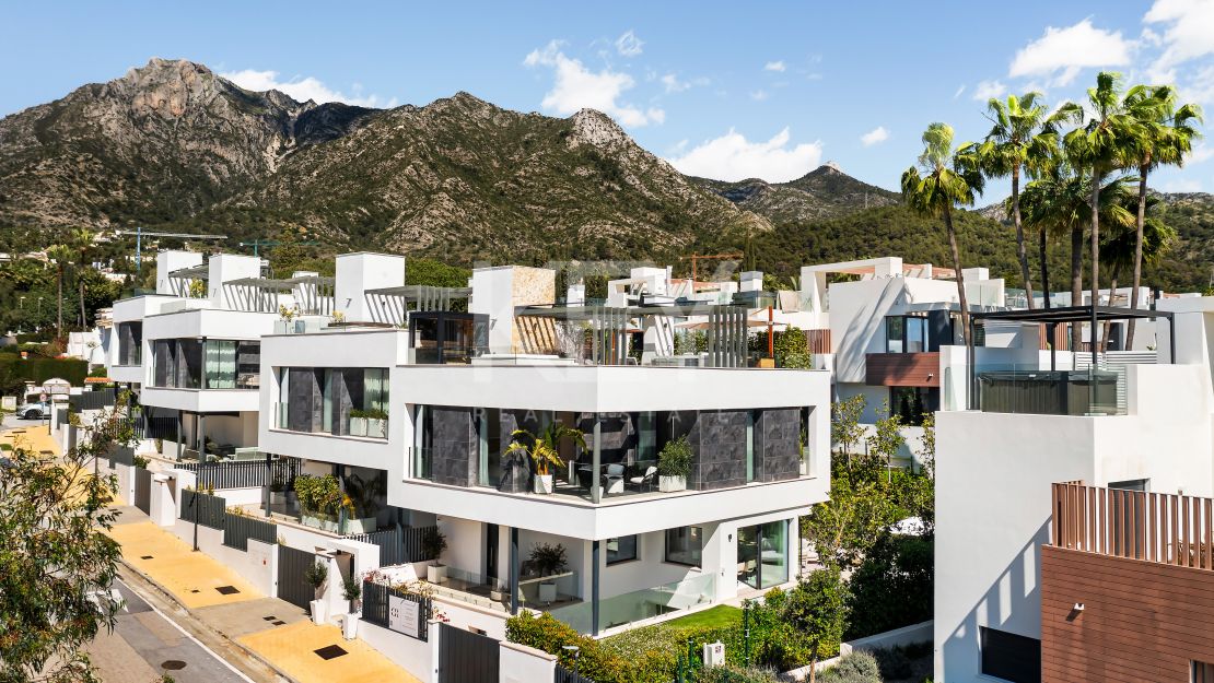 Современная роскошная вилла с панорамным видом на море в Сьерра-Бланка, Золотая Миля Марбельи