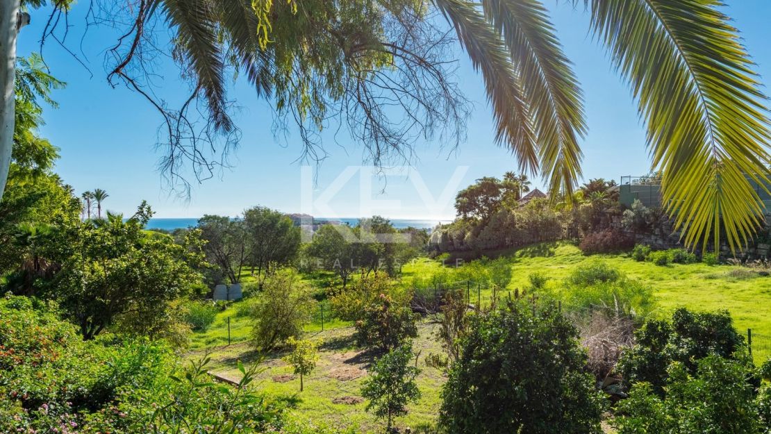 Elegant Andalusian Villa with sea views in Vega del Colorado, Benahavís