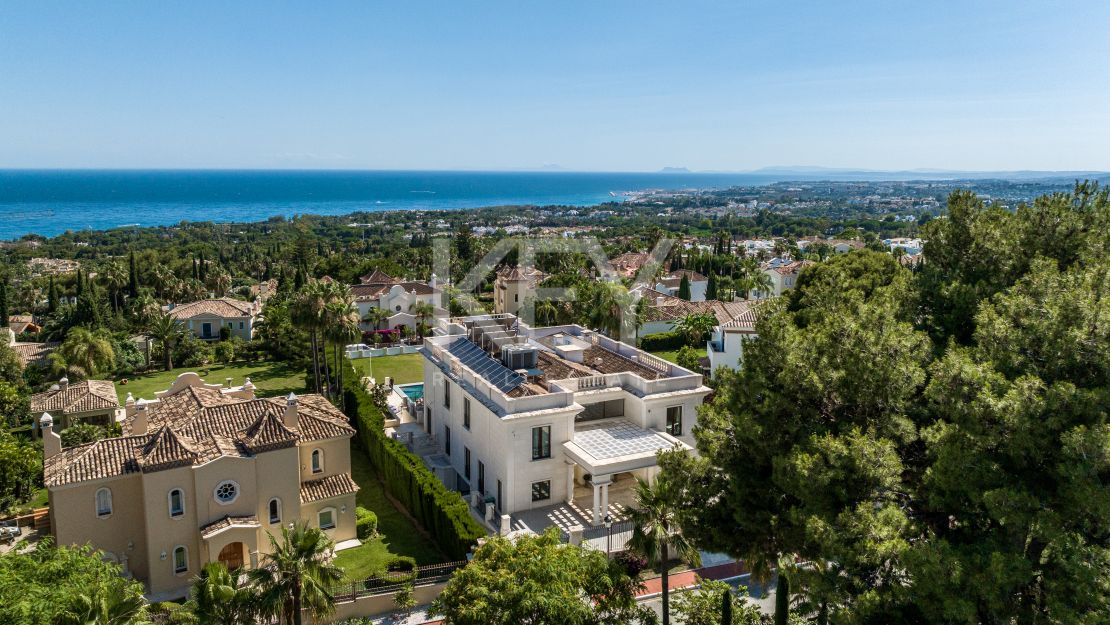 Величественная современная вилла с панорамными видами в Сьерра-Бланка, Золотая Миля Марбельи