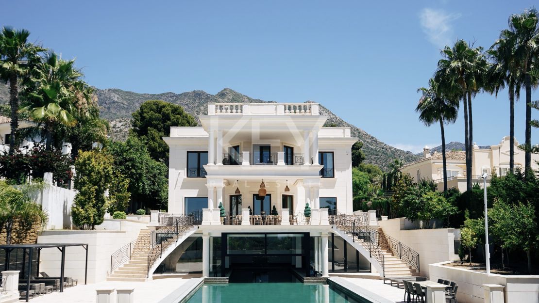 Величественная современная вилла с панорамными видами в Сьерра-Бланка, Золотая Миля Марбельи