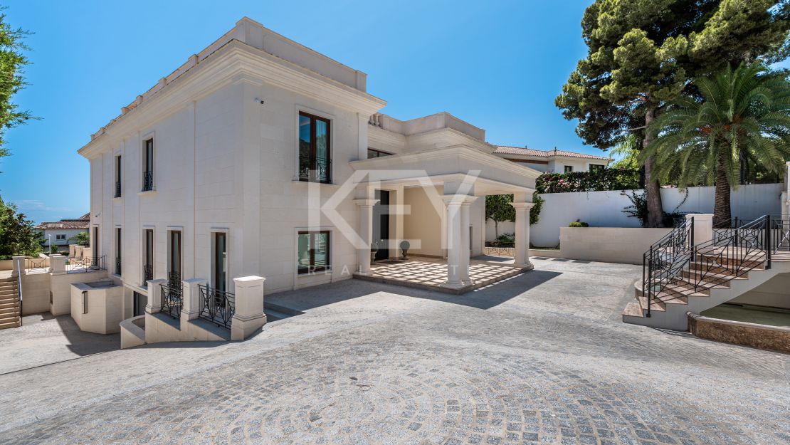 Величественная современная вилла с панорамными видами в Сьерра-Бланка, Золотая Миля Марбельи