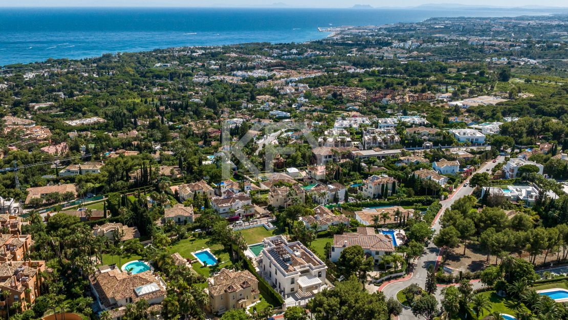 Величественная современная вилла с панорамными видами в Сьерра-Бланка, Золотая Миля Марбельи