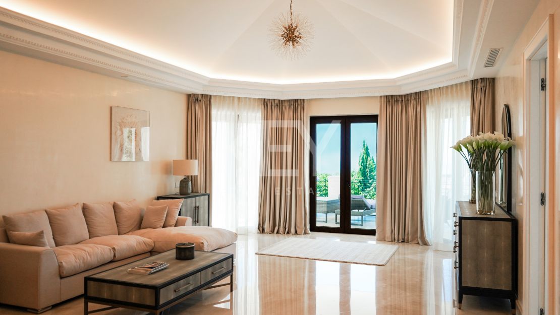 Величественная современная вилла с панорамными видами в Сьерра-Бланка, Золотая Миля Марбельи