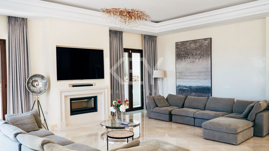 Величественная современная вилла с панорамными видами в Сьерра-Бланка, Золотая Миля Марбельи