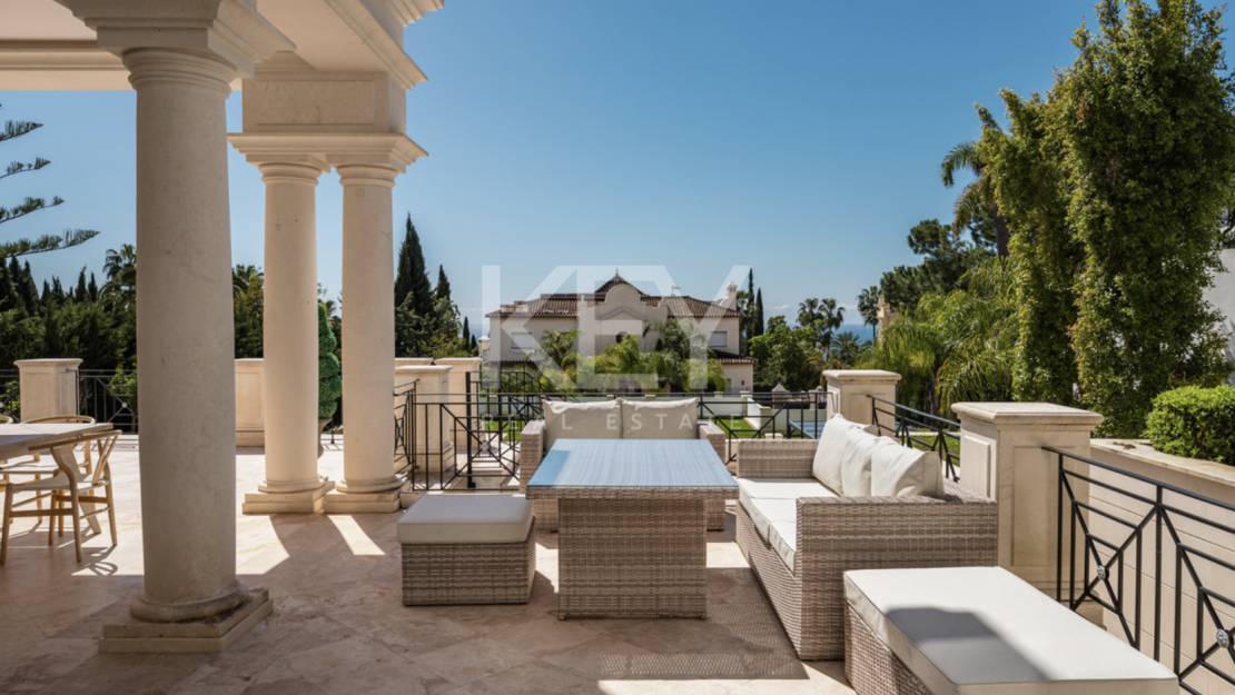 Величественная современная вилла с панорамными видами в Сьерра-Бланка, Золотая Миля Марбельи