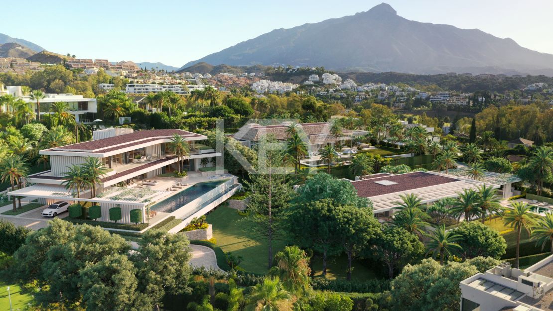 Элитный участок с проектом роскошной виллы в Ла Серкилья, Нуэва Андалусия