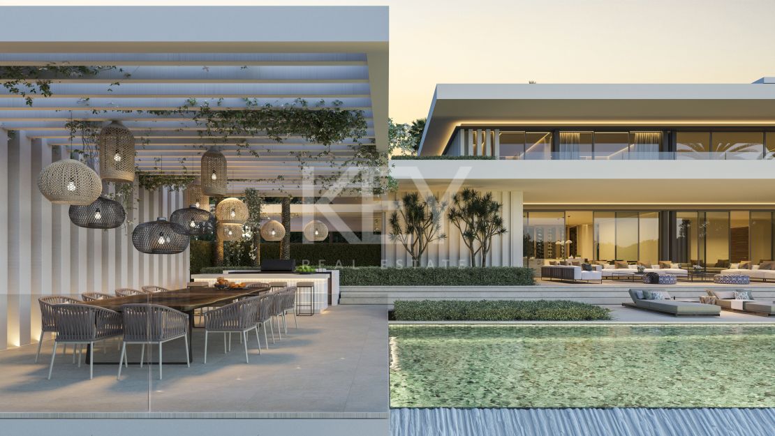 Элитный участок с проектом роскошной виллы в Ла Серкилья, Нуэва Андалусия