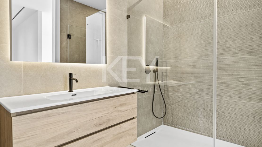 Villa contemporánea de nueva construcción – vida de lujo con vistas a la montaña en La Alquería, Benahavís