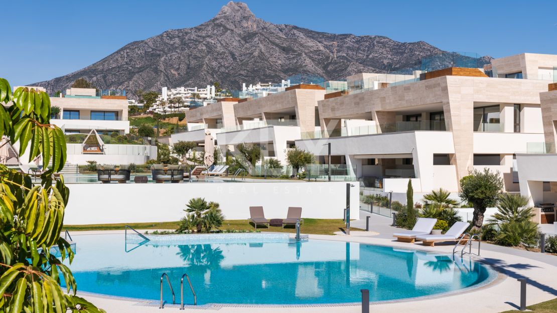 Luxurious ground-floor apartment in Epic Marbella by Fendi, Marbella Golden Mile